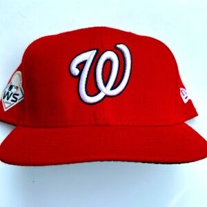 Washington Nationals 2019 World Series fitted hat 7 3/4